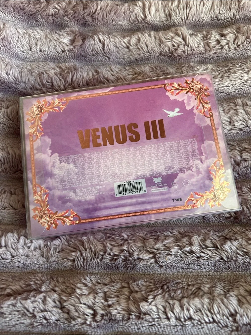 NIB Lime Crime Venus III Eyeshadow Palette